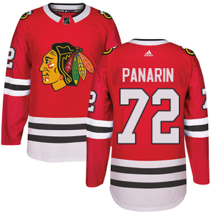 Herren Chicago Blackhawks Eishockey Trikot Artemi Panarin #72 Premier Rot Heim